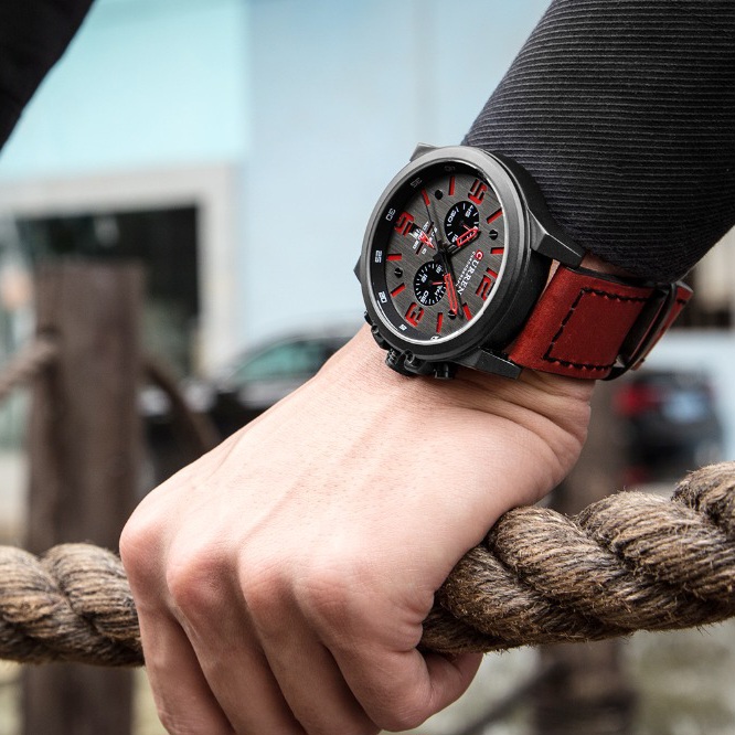 CURREN Ultimate Design Men's Watch Red thumbnail 4