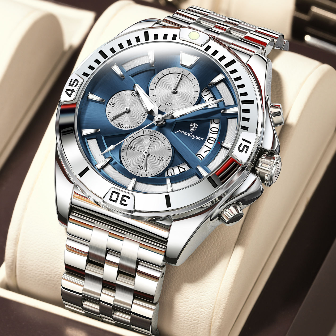 Poedagar 695 Men's Watch