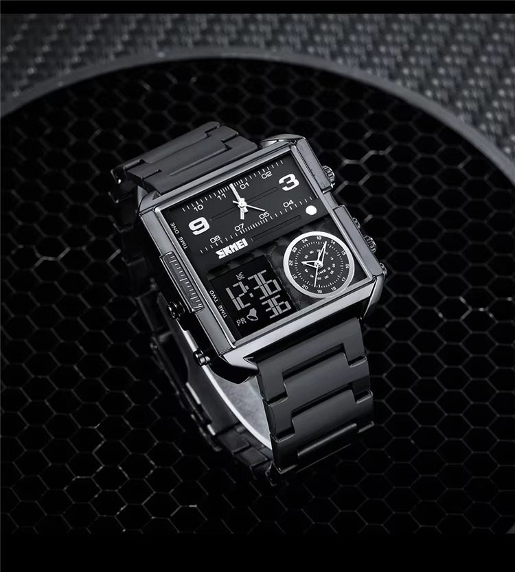 SKMEI 1584 Men's Watch Black thumbnail 3