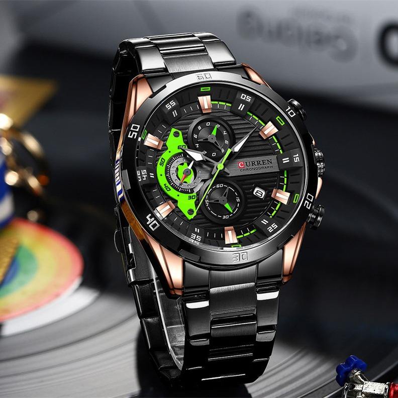 CURREN 8402 Men's Watch Black