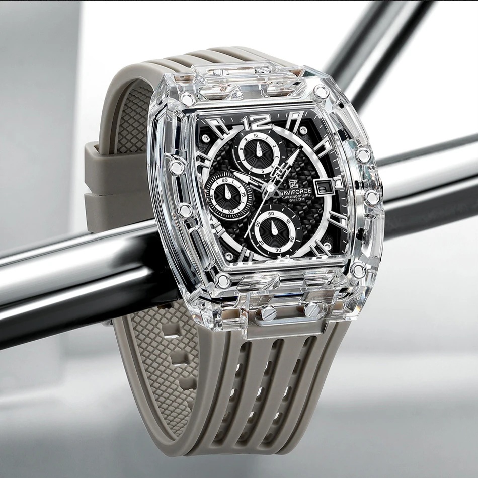 Naviforce Ultimate Transparent Men's Watch