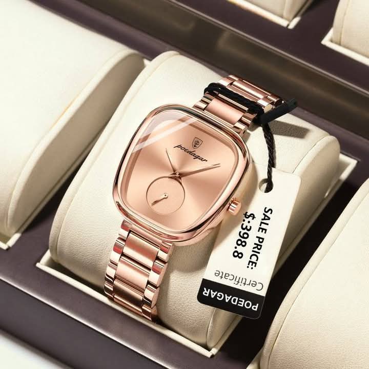 Poedagar ladies watch square