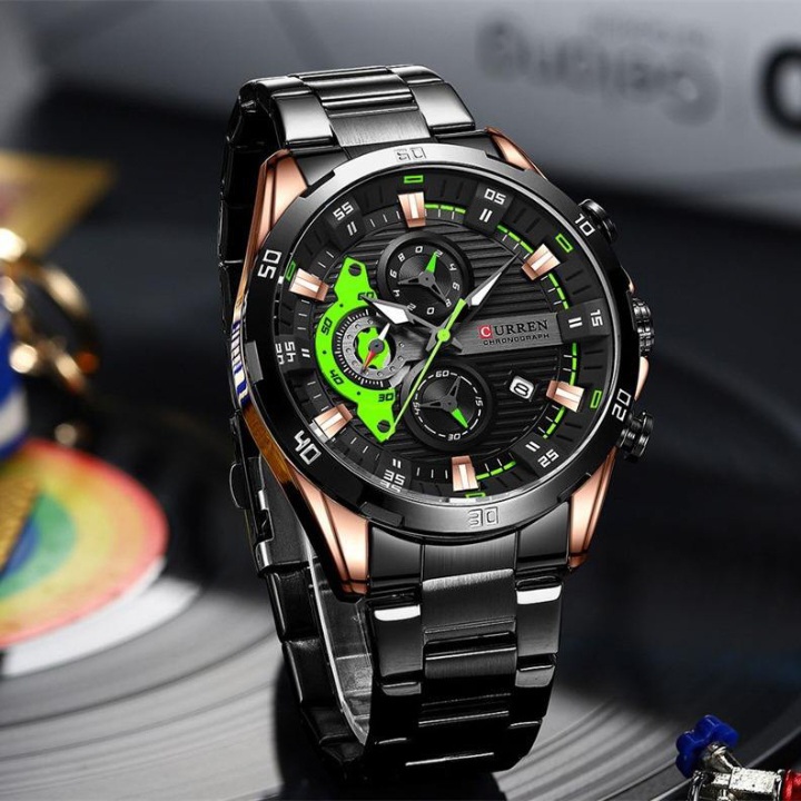 CURREN 8402 Men's Watch Black thumbnail 5