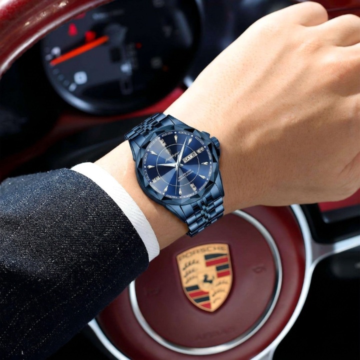 Poedagar 674 Men's watch Blue thumbnail 3