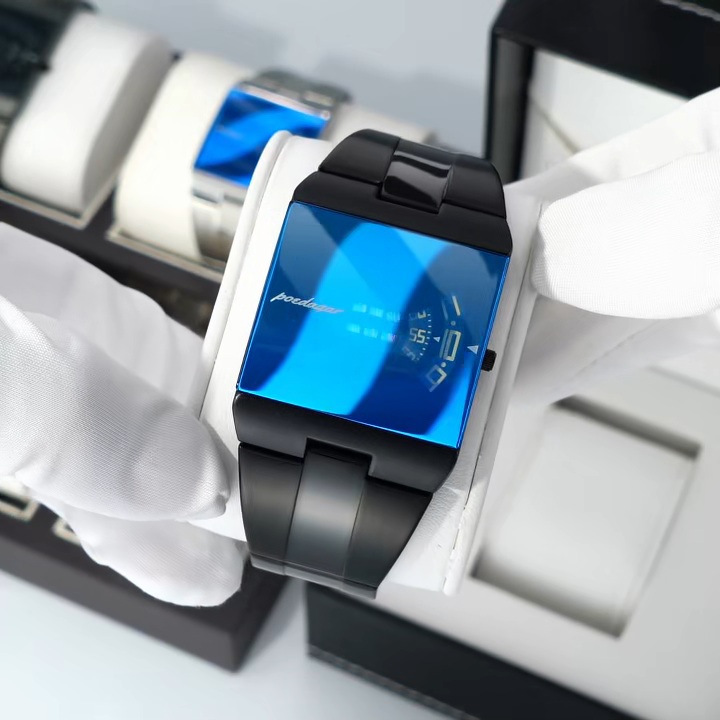 Poedagar 857 Men's watch BlackBlue thumbnail 2