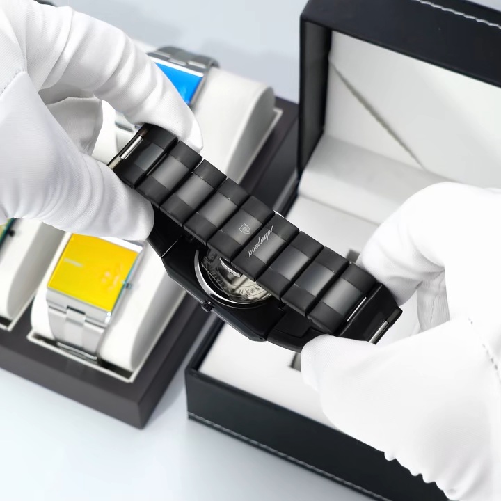 Poedagar 857 Men's watch BlackBlue thumbnail 4