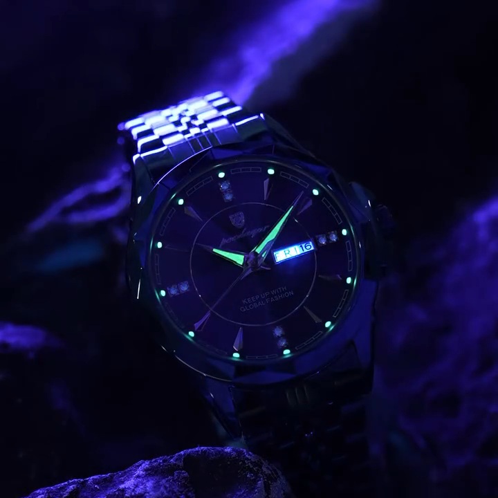 Poedagar 674 Men's watch Blue thumbnail 4