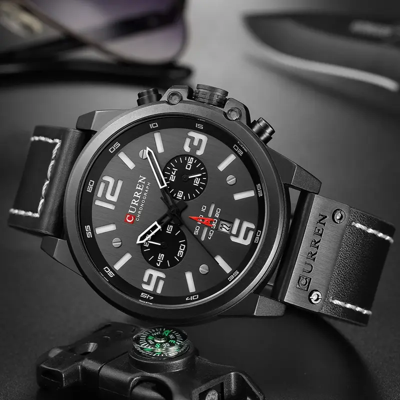 CURREN Ultimate Design Men's Watch Black